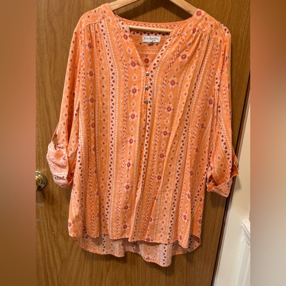 Kim Rogers Tops - Kim Rogers Curvy blouse 1X